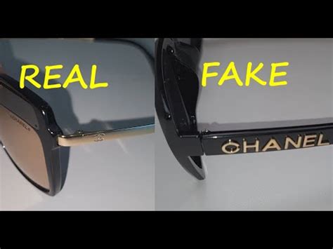 how to distinguish genuine from fake chanel glasses